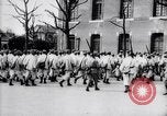 Image of French soldiers drilling France, 1917, second 13 stock footage video 65675027281