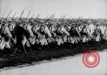 Image of French soldiers drilling France, 1917, second 31 stock footage video 65675027281