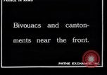 Image of Open air mess France, 1916, second 5 stock footage video 65675027284