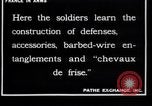 Image of French soldiers France, 1918, second 8 stock footage video 65675027285