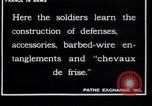 Image of French soldiers France, 1918, second 9 stock footage video 65675027285