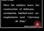 Image of French soldiers France, 1918, second 10 stock footage video 65675027285