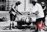 Image of French soldiers installing battlefield communications France, 1916, second 12 stock footage video 65675027286