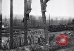 Image of French soldiers installing battlefield communications France, 1916, second 20 stock footage video 65675027286