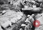 Image of French soldiers installing battlefield communications France, 1916, second 37 stock footage video 65675027286