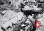 Image of French soldiers installing battlefield communications France, 1916, second 38 stock footage video 65675027286