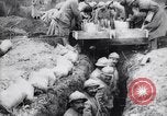 Image of French soldiers installing battlefield communications France, 1916, second 40 stock footage video 65675027286