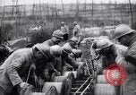 Image of French soldiers installing battlefield communications France, 1916, second 41 stock footage video 65675027286