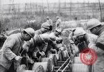 Image of French soldiers installing battlefield communications France, 1916, second 42 stock footage video 65675027286