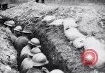 Image of French soldiers installing battlefield communications France, 1916, second 45 stock footage video 65675027286