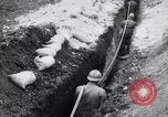 Image of French soldiers installing battlefield communications France, 1916, second 52 stock footage video 65675027286