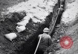 Image of French soldiers installing battlefield communications France, 1916, second 53 stock footage video 65675027286