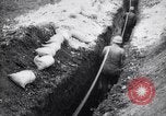 Image of French soldiers installing battlefield communications France, 1916, second 57 stock footage video 65675027286
