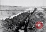 Image of French soldiers installing battlefield communications France, 1916, second 60 stock footage video 65675027286