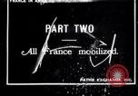 Image of French mobilization for war France, 1915, second 1 stock footage video 65675027290
