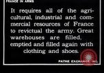 Image of French mobilization for war France, 1915, second 19 stock footage video 65675027290