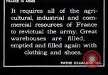 Image of French mobilization for war France, 1915, second 24 stock footage video 65675027290