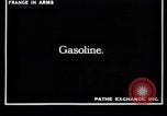Standbild französischen Depot der Reserve motor Transporte Frankreich, 1917, aus Sekunde 53 historischem Filmmaterial Videoclip 65675027292