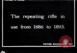 Image fusil français Modèle 1886 fusil à répétition France, 1916, de la seconde 1 séquences d'archives historiques vidéo 65675027294