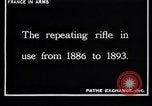 Image fusil français Modèle 1886 fusil à répétition France, 1916, de la seconde 3 séquences d'archives historiques vidéo 65675027294