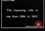 Image fusil français Modèle 1886 fusil à répétition France, 1916, de la seconde 5 séquences d'archives historiques vidéo 65675027294
