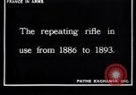 Image fusil français Modèle 1886 fusil à répétition France, 1916, de la seconde 6 séquences d'archives historiques vidéo 65675027294