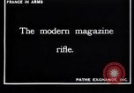Image fusil français Modèle 1886 fusil à répétition France, 1916, de la seconde 27 séquences d'archives historiques vidéo 65675027294