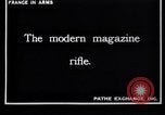 Image fusil français Modèle 1886 fusil à répétition France, 1916, de la seconde 28 séquences d'archives historiques vidéo 65675027294