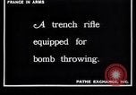Image of French soldiers firing rifles France, 1916, second 5 stock footage video 65675027297