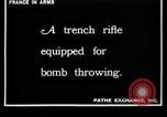 Image of French soldiers firing rifles France, 1916, second 6 stock footage video 65675027297