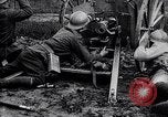 Image of French soldiers firing France, 1916, second 13 stock footage video 65675027298