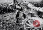 Image of French soldiers deploy  mortars France, 1916, second 16 stock footage video 65675027300