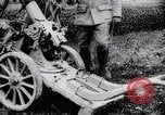 Image of French soldiers deploy  mortars France, 1916, second 20 stock footage video 65675027300