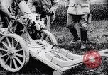 Image of French soldiers deploy  mortars France, 1916, second 21 stock footage video 65675027300