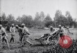 Image of French soldiers fire a mortar France, 1916, second 9 stock footage video 65675027301