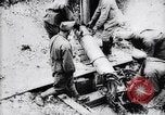 Image of French soldiers fire 240mm mortar France, 1916, second 9 stock footage video 65675027302