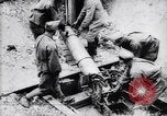 Image of French soldiers fire 240mm mortar France, 1916, second 12 stock footage video 65675027302