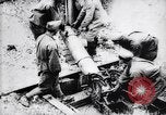 Image of French soldiers fire 240mm mortar France, 1916, second 13 stock footage video 65675027302