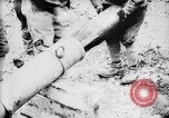 Image of French soldiers fire 240mm mortar France, 1916, second 17 stock footage video 65675027302