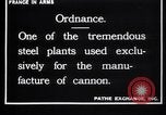 Image of French war plant France, 1916, second 8 stock footage video 65675027304