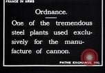 Image of French war plant France, 1916, second 9 stock footage video 65675027304
