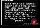 Image of French soldiers fire "French 75" field pieces France, 1917, second 11 stock footage video 65675027306