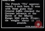 Image of French soldiers fire "French 75" field pieces France, 1917, second 20 stock footage video 65675027306