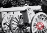 Image of French 120mm and 140mm artillery guns World War I France, 1916, second 25 stock footage video 65675027308