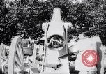 Image of French 120mm and 140mm artillery guns World War I France, 1916, second 34 stock footage video 65675027308