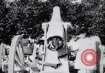 Image of French 120mm and 140mm artillery guns World War I France, 1916, second 35 stock footage video 65675027308