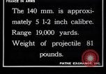Image of French 120mm and 140mm artillery guns World War I France, 1916, second 47 stock footage video 65675027308