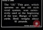 Image of French soldiers fire artillery France, 1917, second 9 stock footage video 65675027309