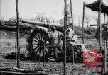 Image of French soldiers fire artillery France, 1917, second 25 stock footage video 65675027309
