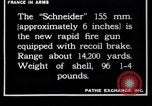 Image of French soldiers fire artillery France, 1917, second 32 stock footage video 65675027309